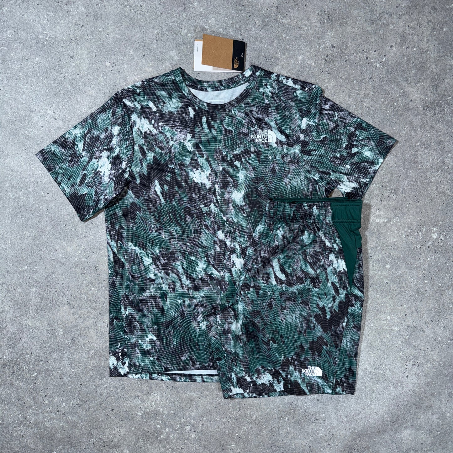 The north face trail set (deep jungle)