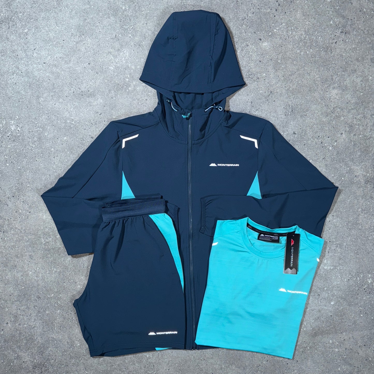 Monterrain distance tri set (navy/tiffany)