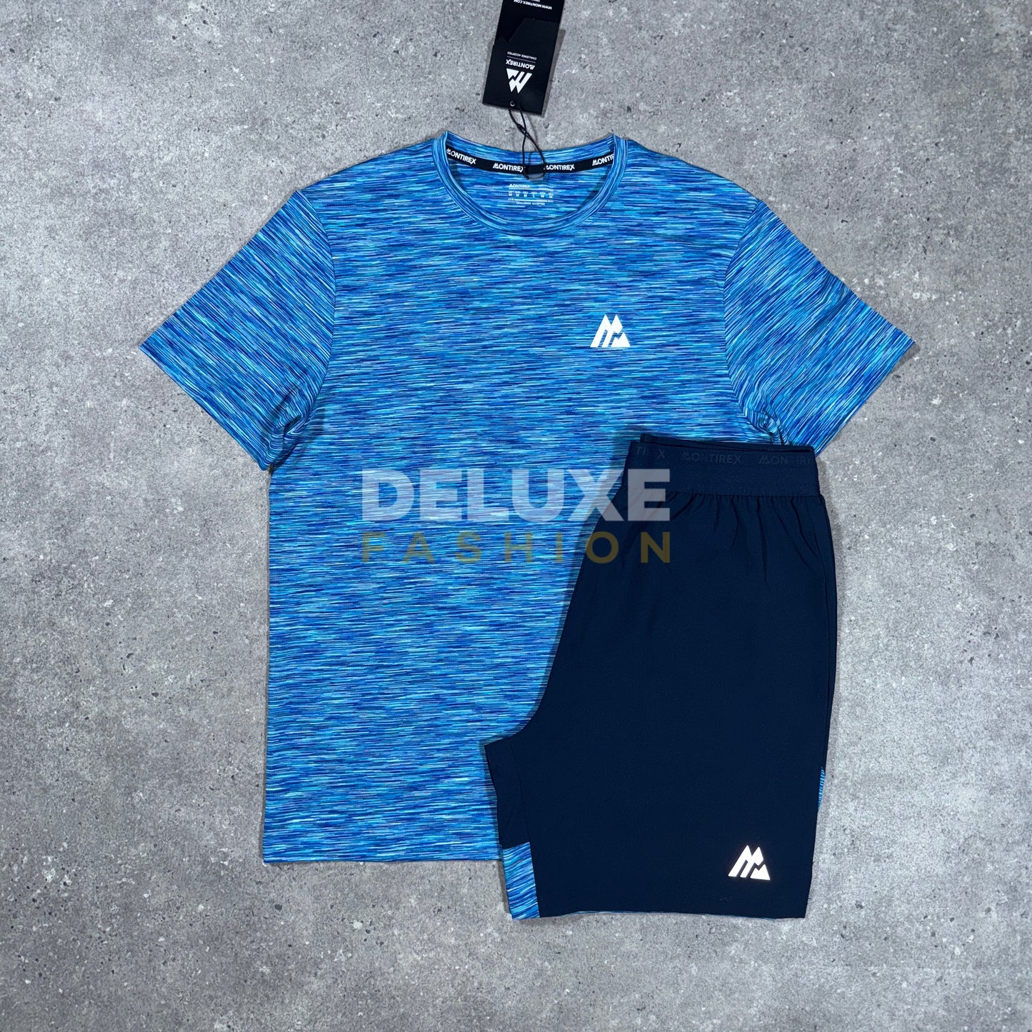Montirex jacket tri set (royal blue)