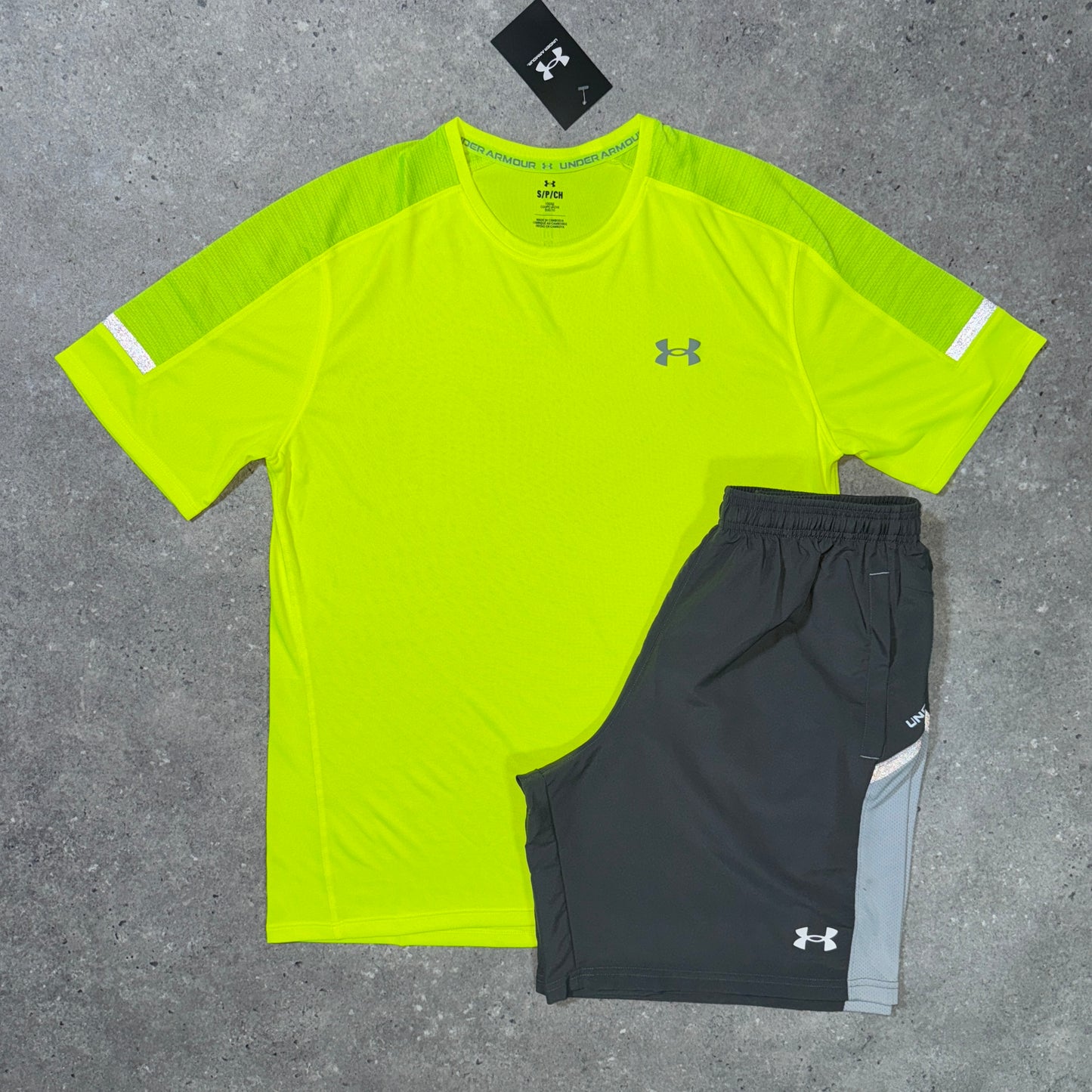 Under armour utility set (yellow/grey)
