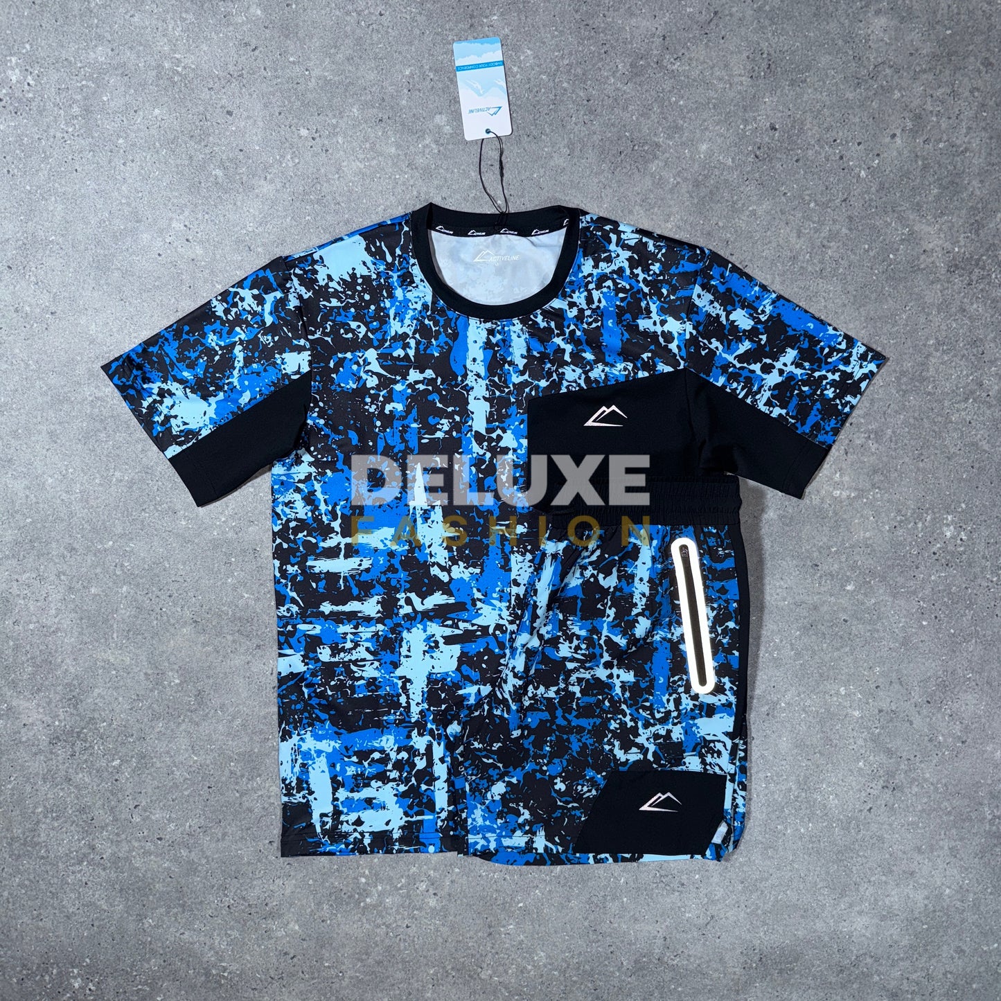 Active splatter tri set (blue)