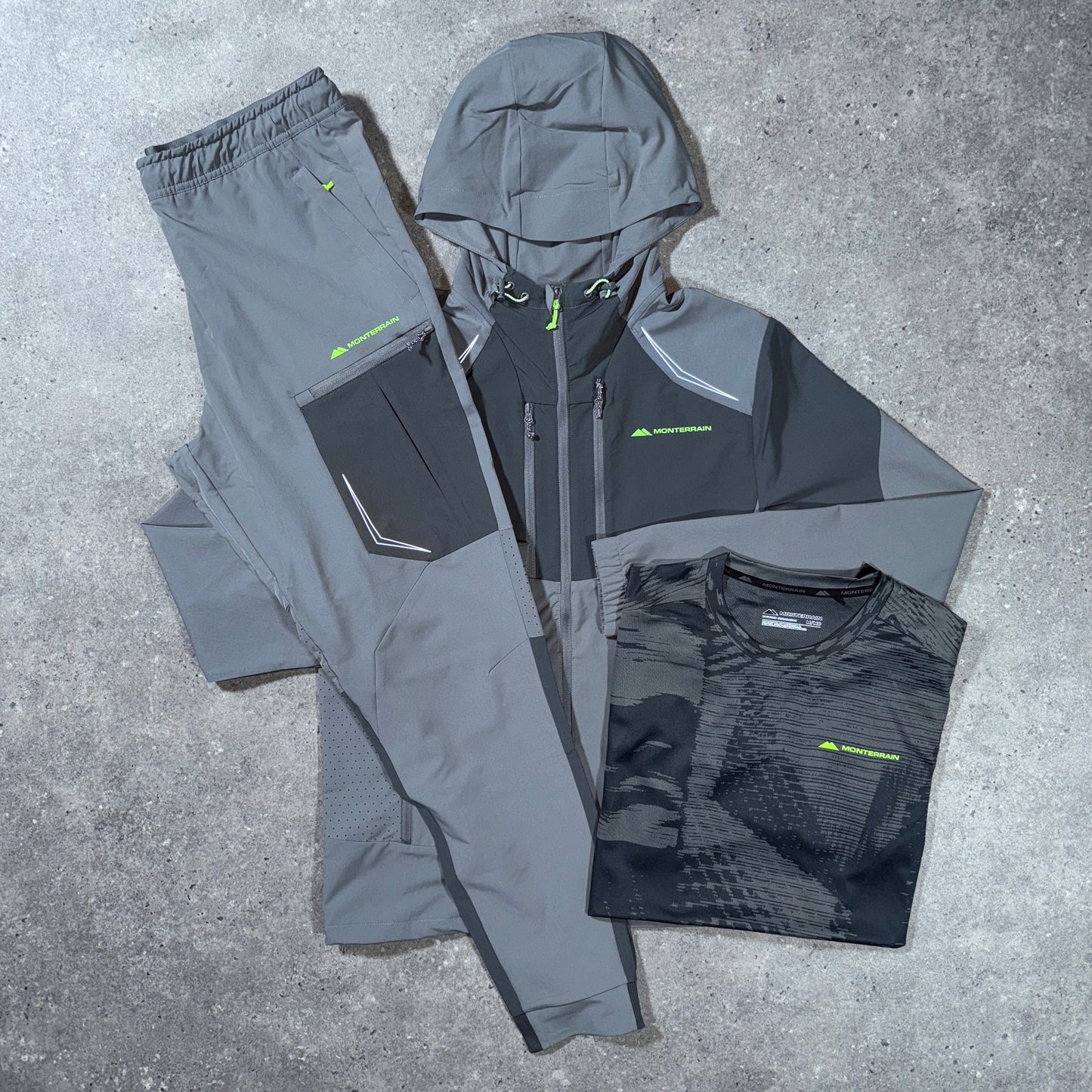 Monterrain space tracksuit set (grey/grey)