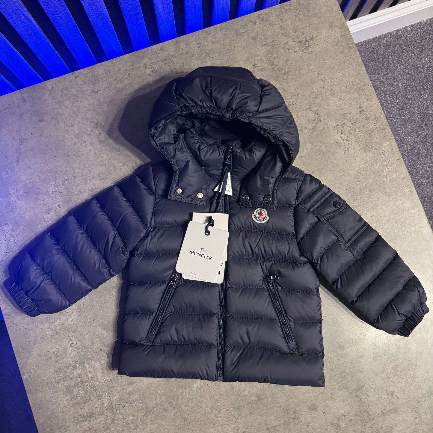 Moncler junior coat (blue)