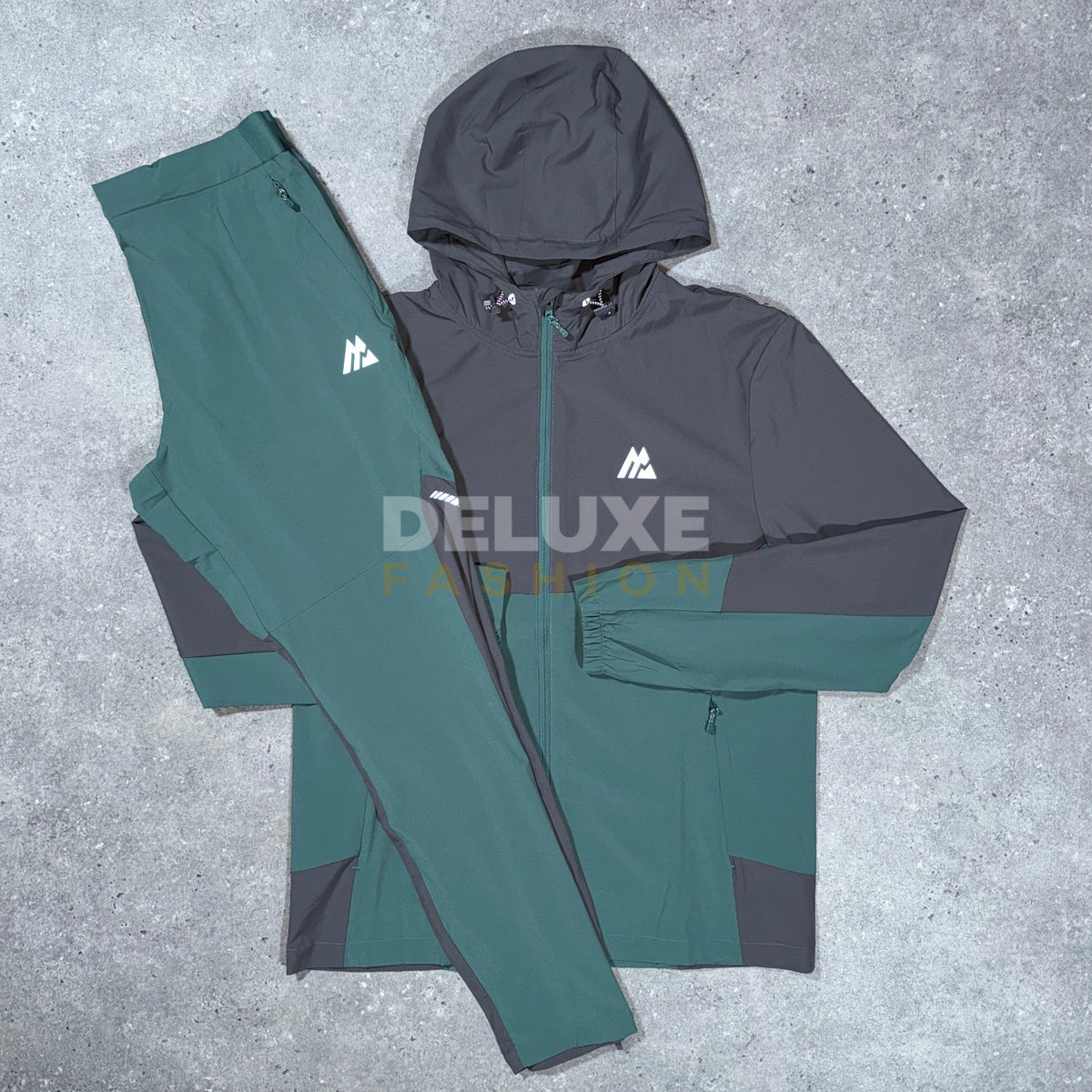 Montirex Swift jacket in green/grey