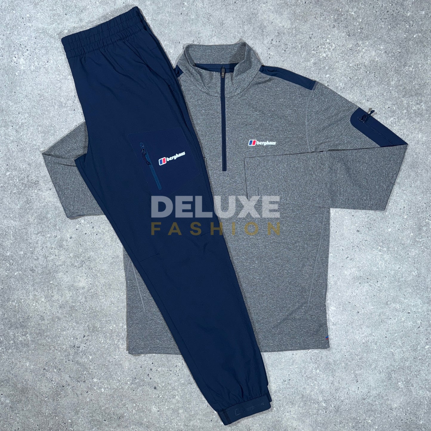 Berghaus 1/4 zip tracksuit (blue)