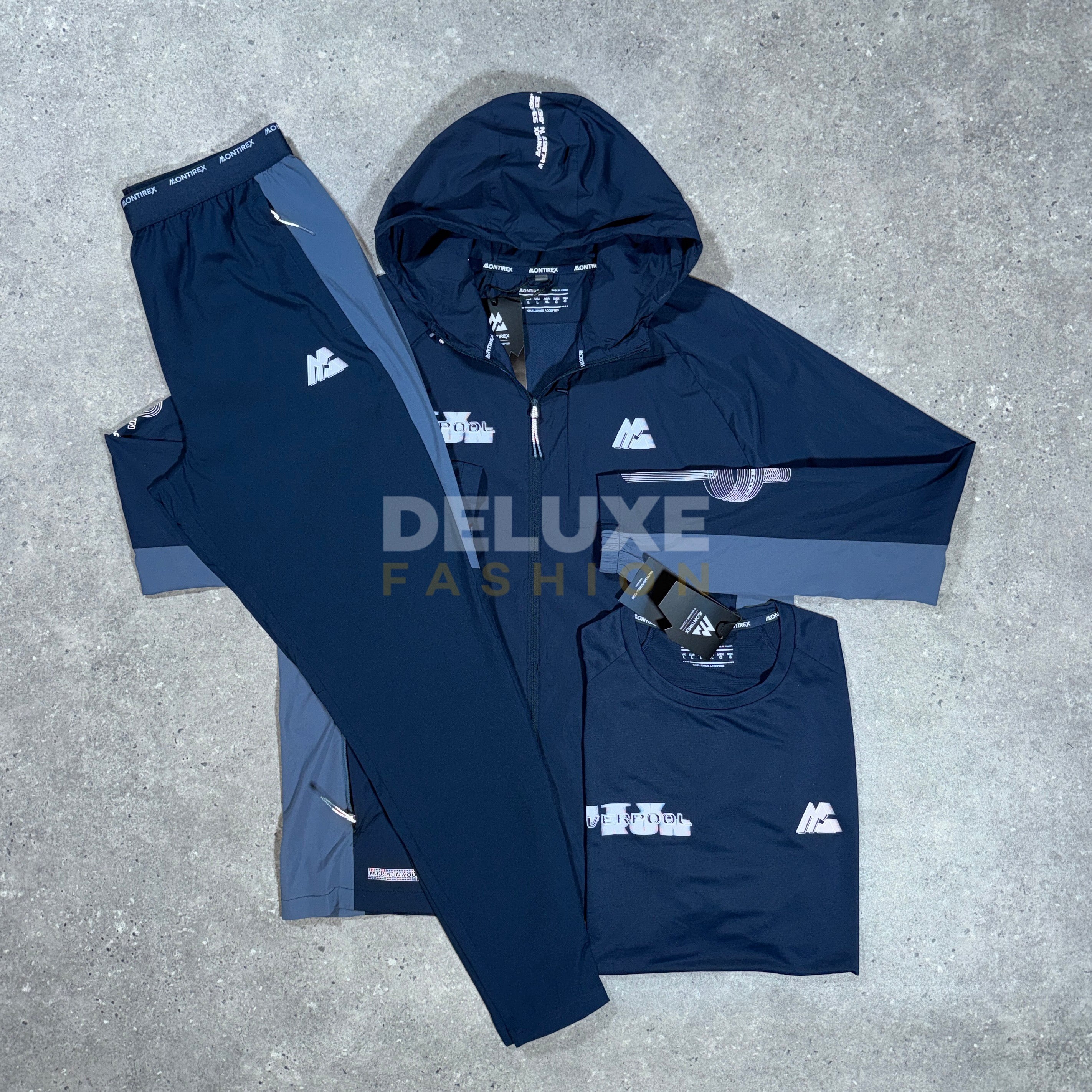 Montirex mtx tracksuit set (navy) – Deluxe Fashion