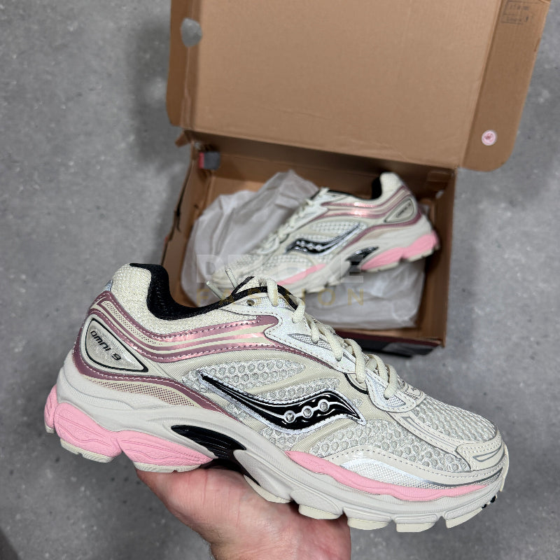 Saucony Pro Trainers – Pink/Cream