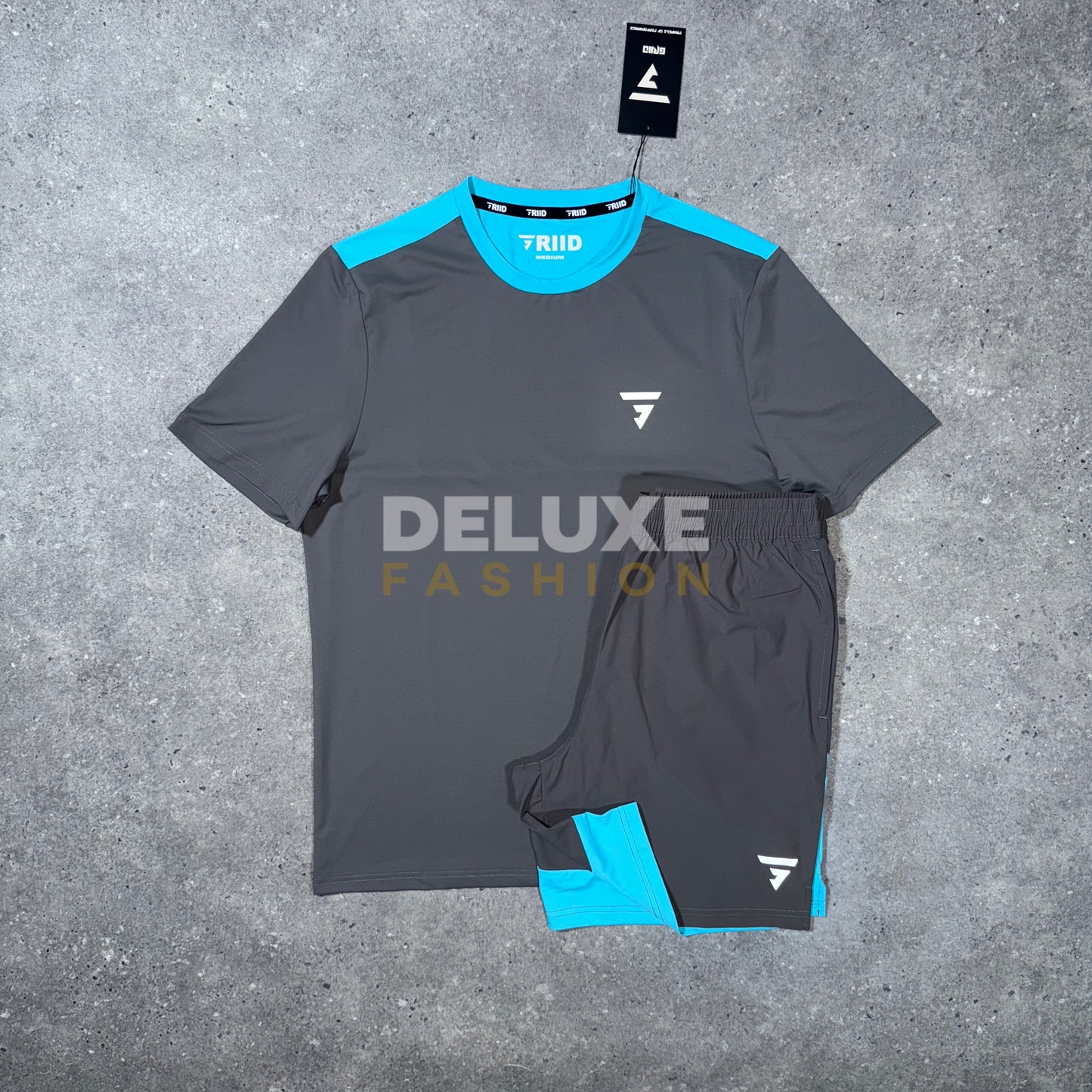 Griid pulse set (steel grey/ice blue)