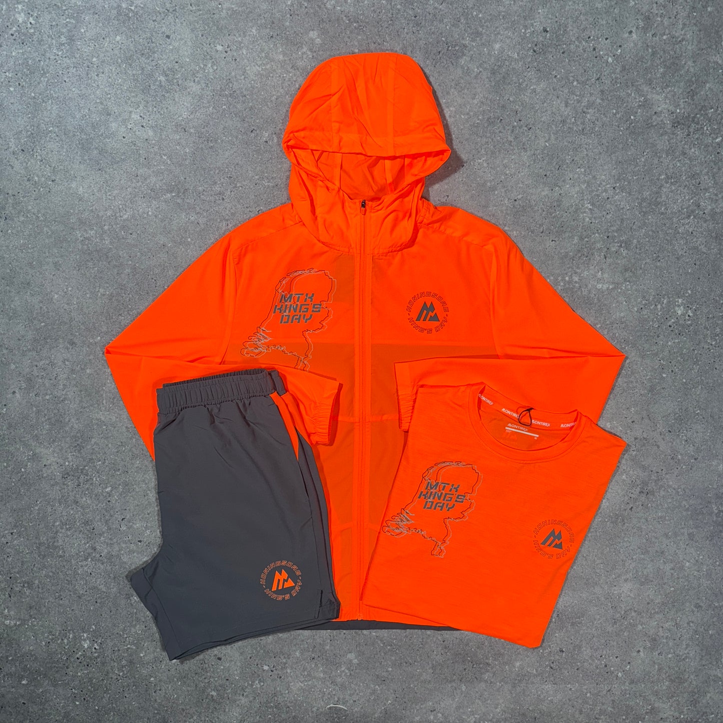 Montirex mtx city jacket tri set (orange)