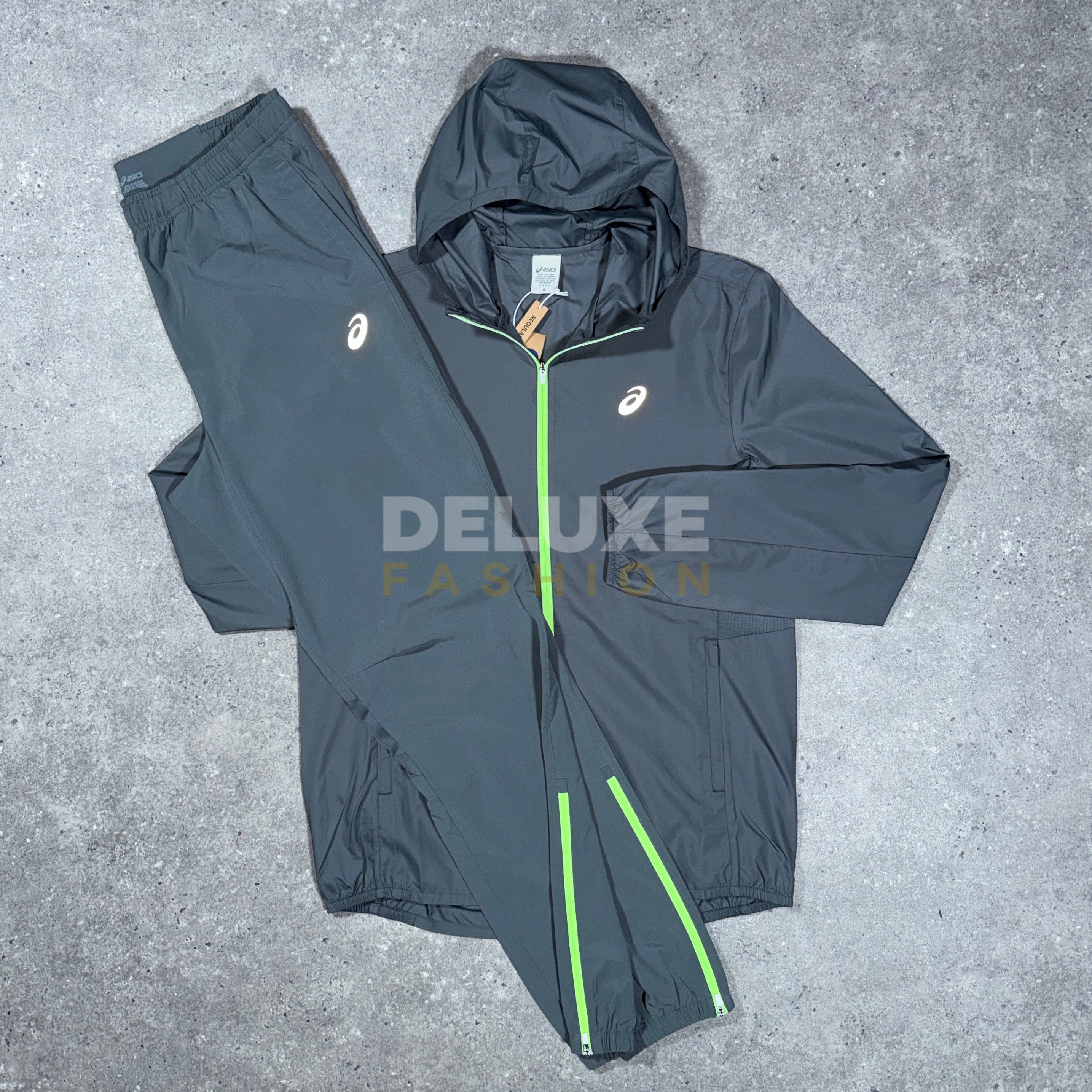 Asics Focus Tracksuit Grey | Men's Lightweight Training Set