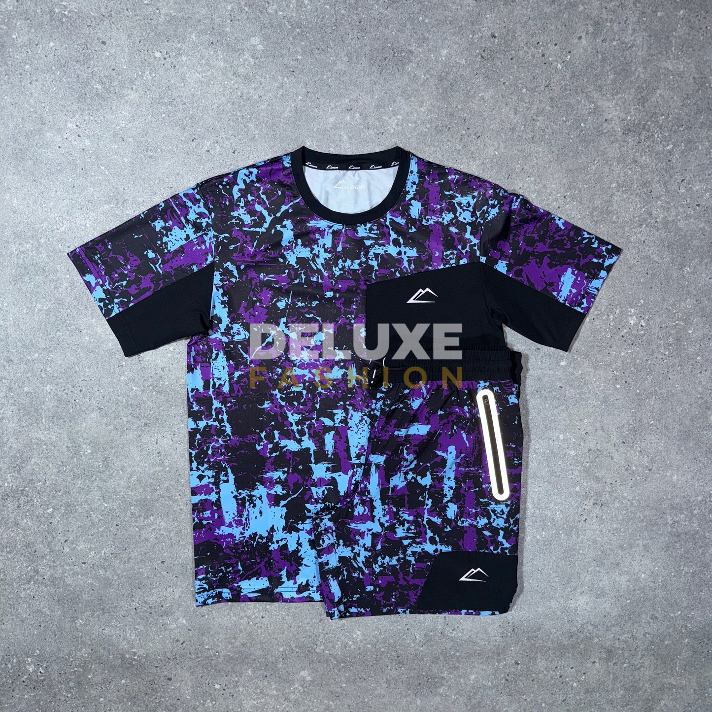 Active splatter tri set (purple)