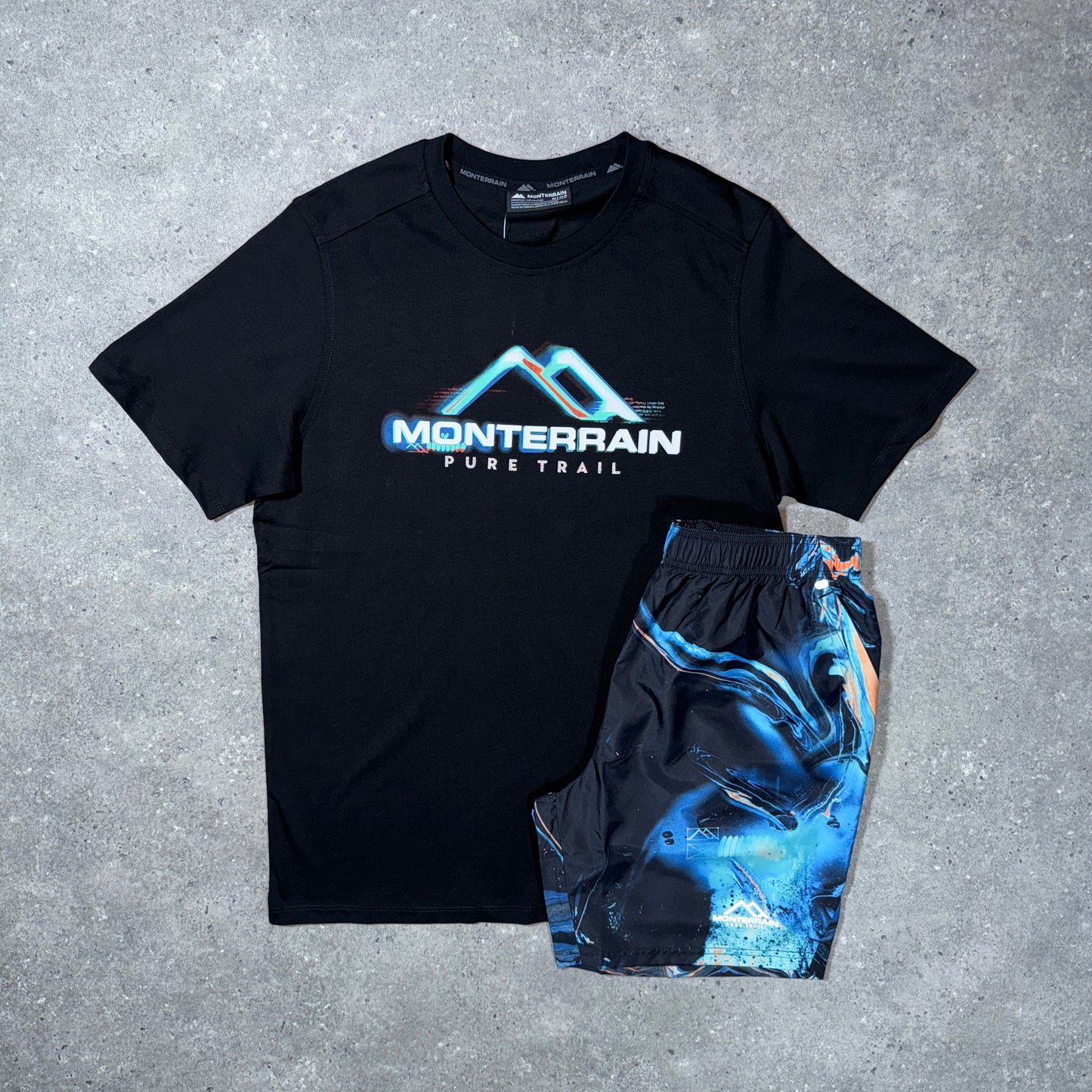 Monterrain galaxy set (black/blue)