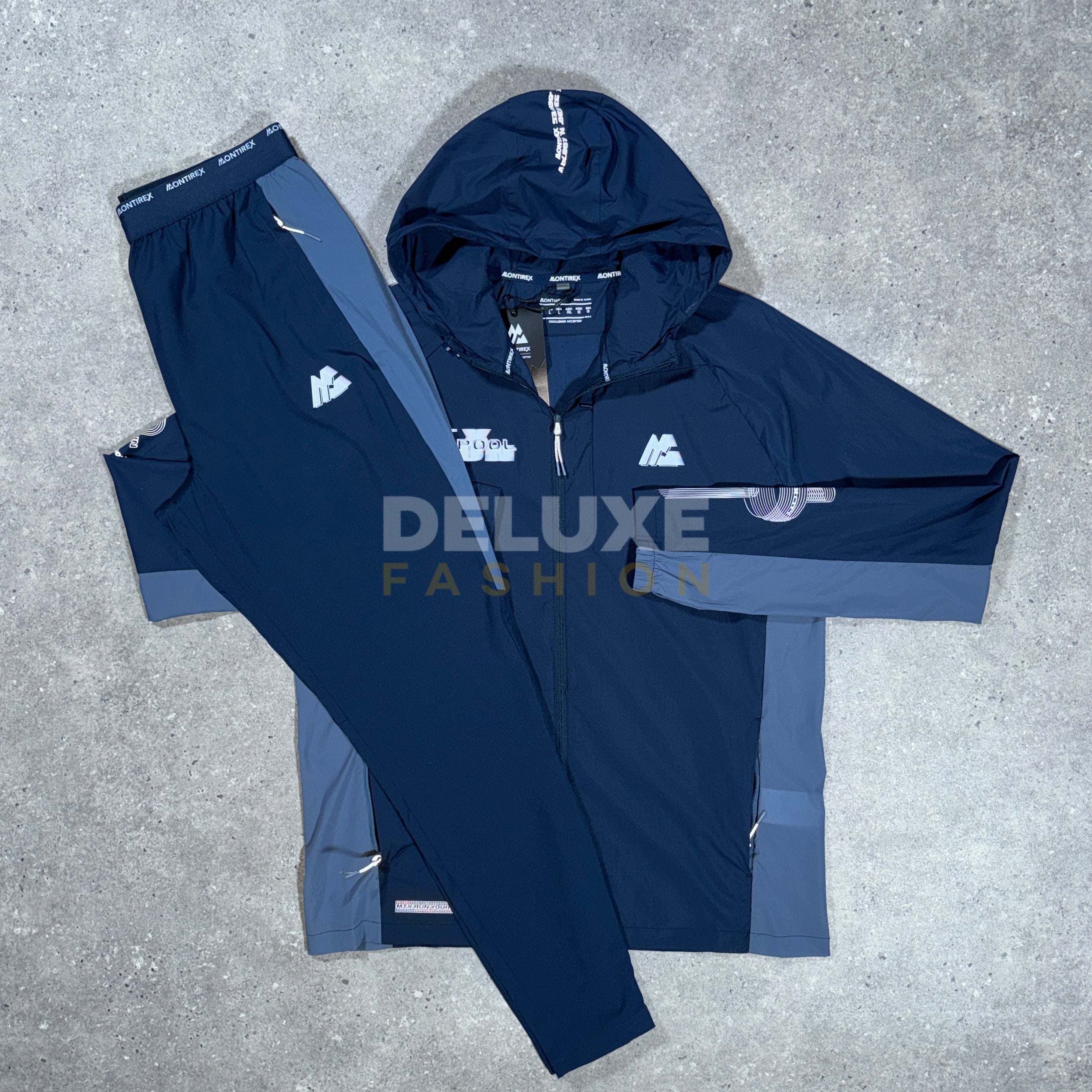 Montirex mtx tracksuit (navy) – Deluxe Fashion