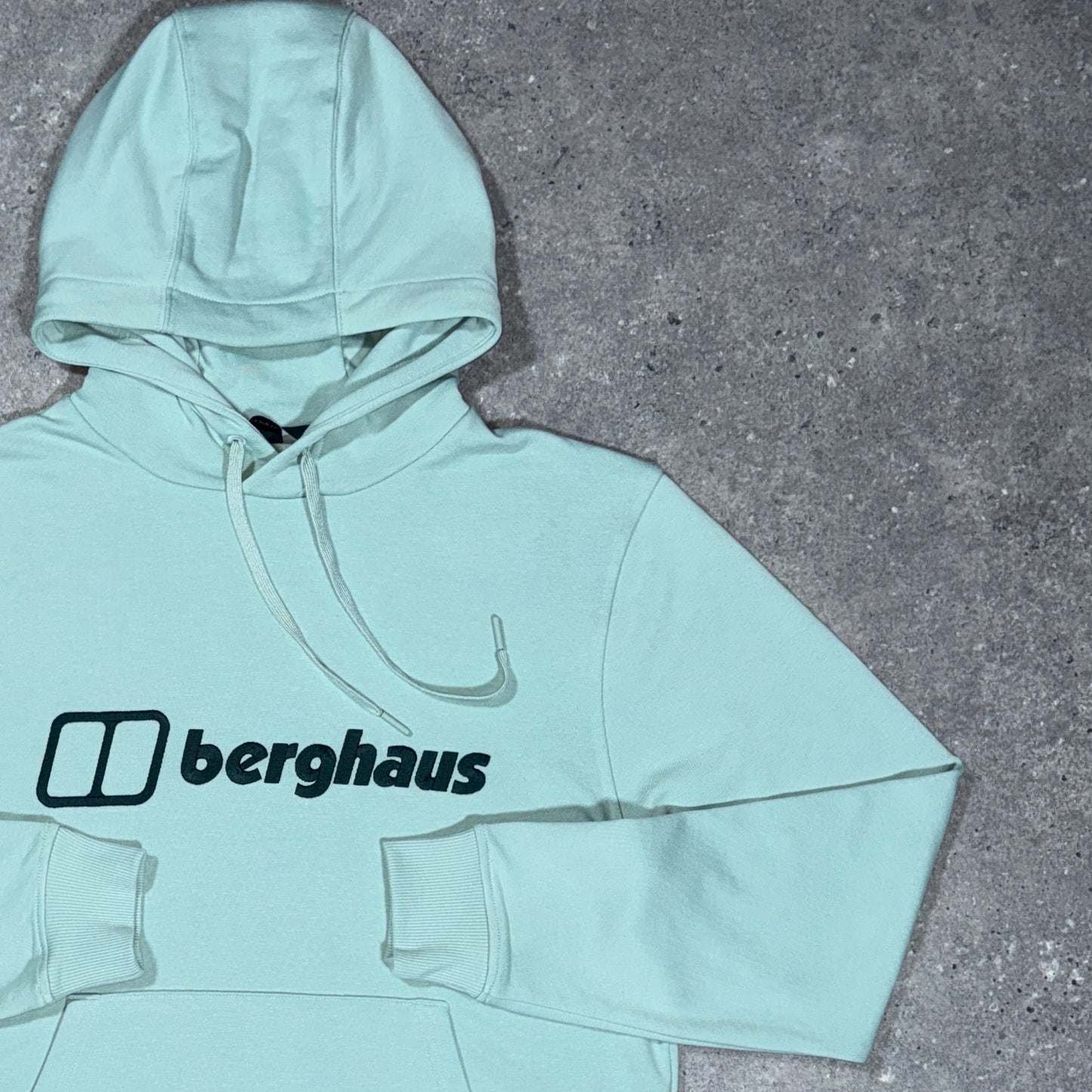 Berghaus big logo hoody (green)
