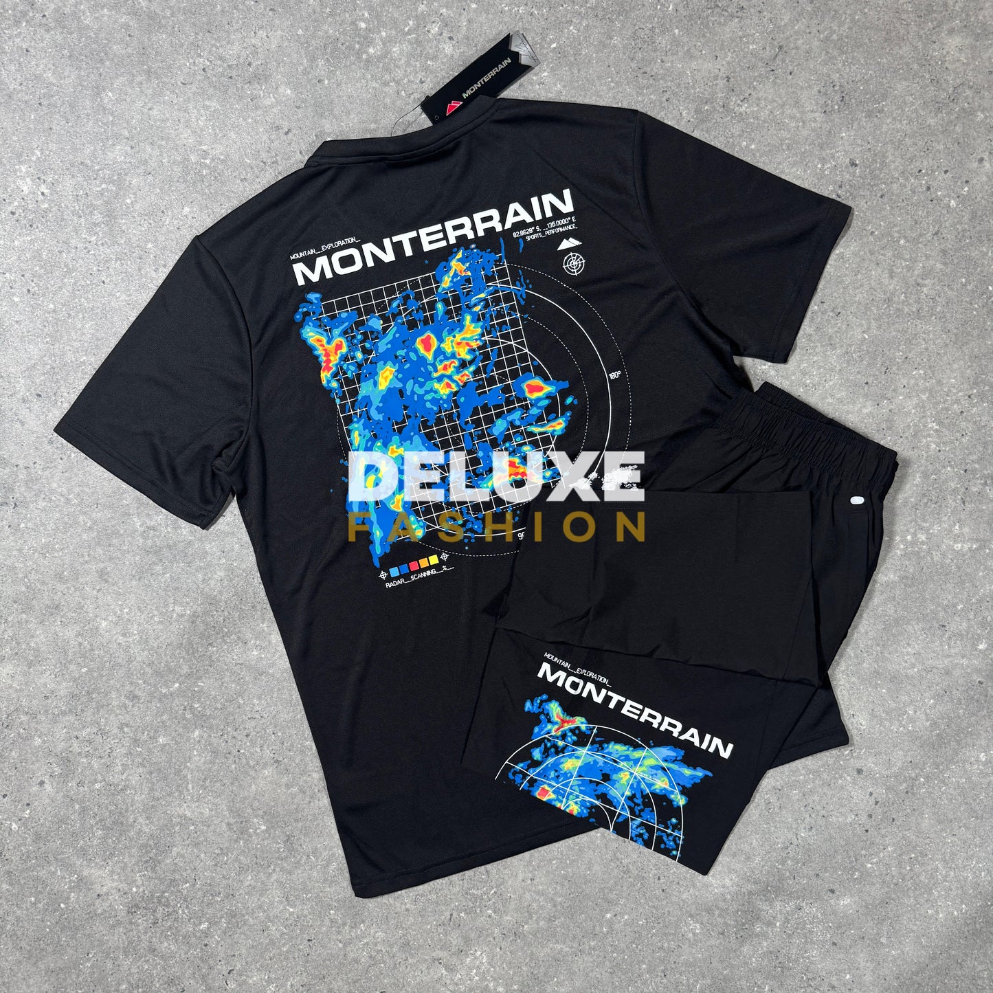 Monterrain galaxy tri set (black)