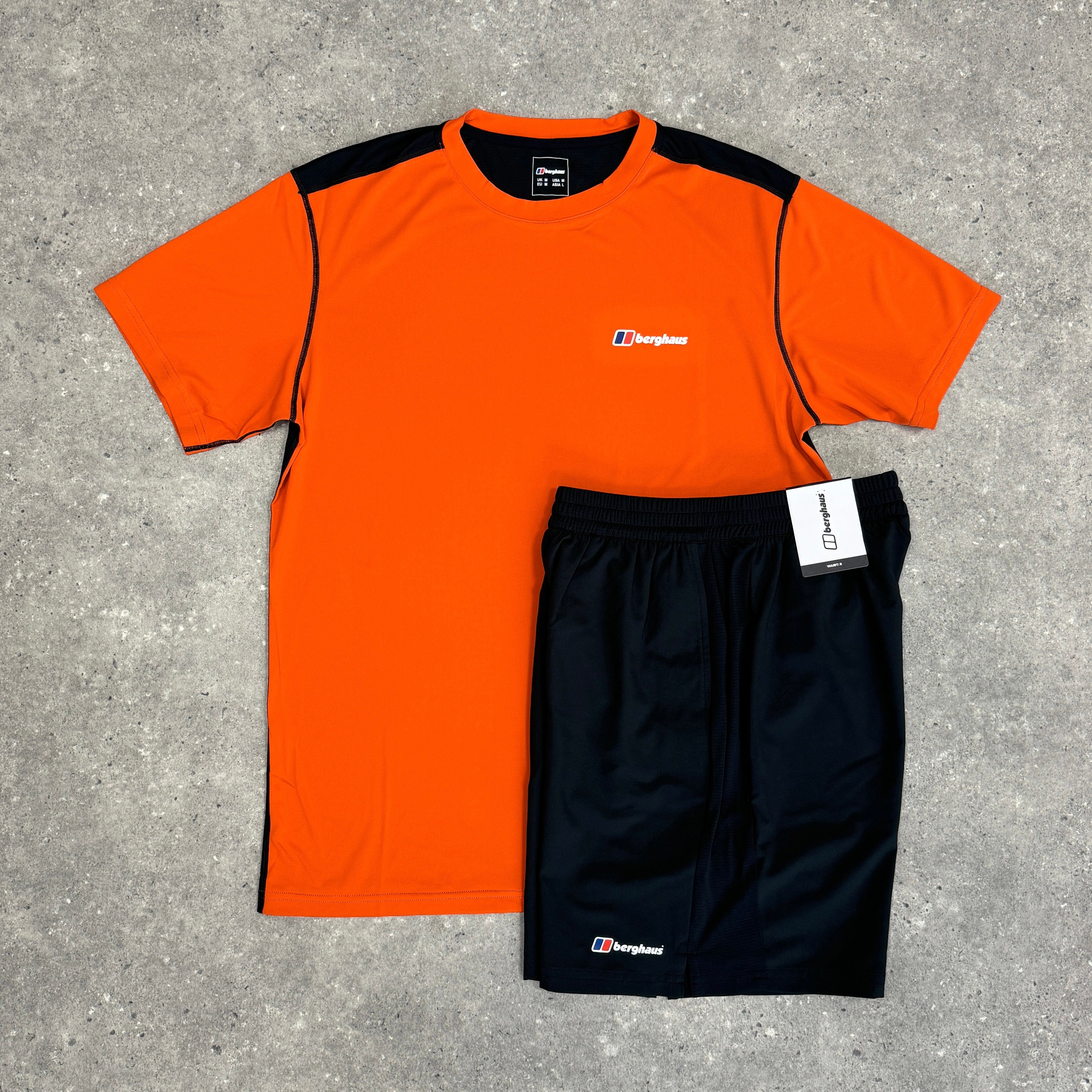 Berghaus tech wayside set orange black