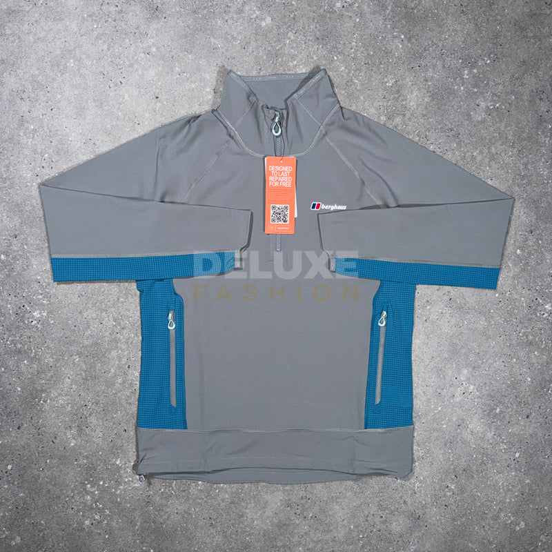 Berghaus Wavertree 1/4 Zip Set - Grey/Blue