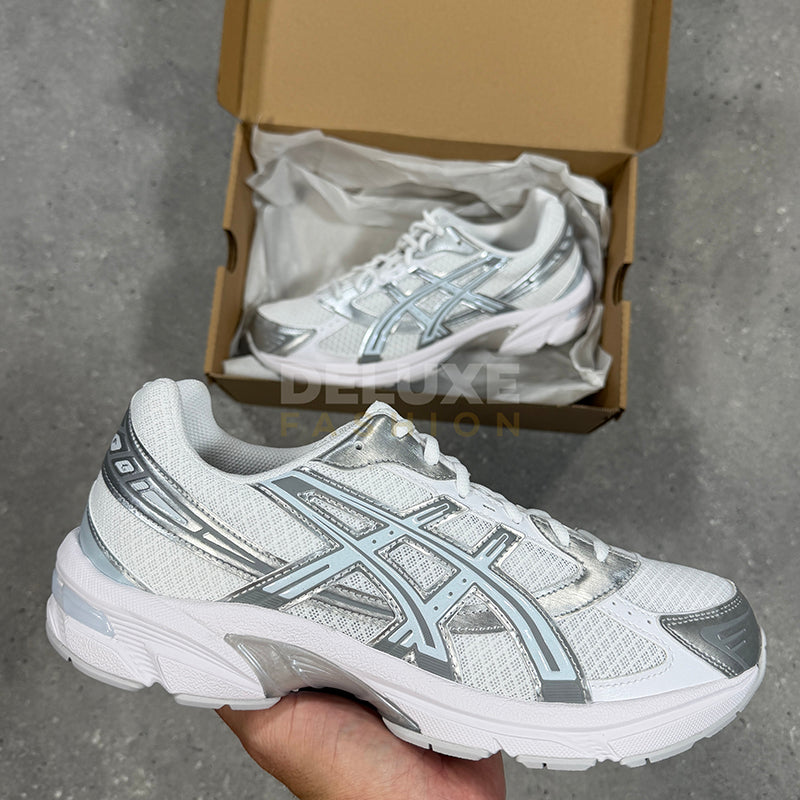 Asics Gel-1130 trainers in white/storm