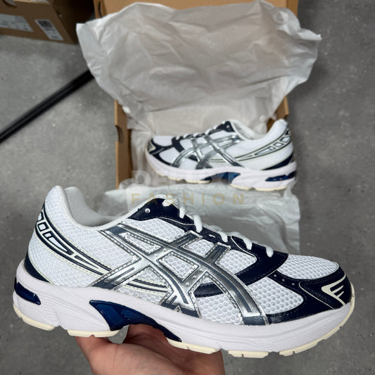 Asics Gel-1130 Trainers – White/Navy