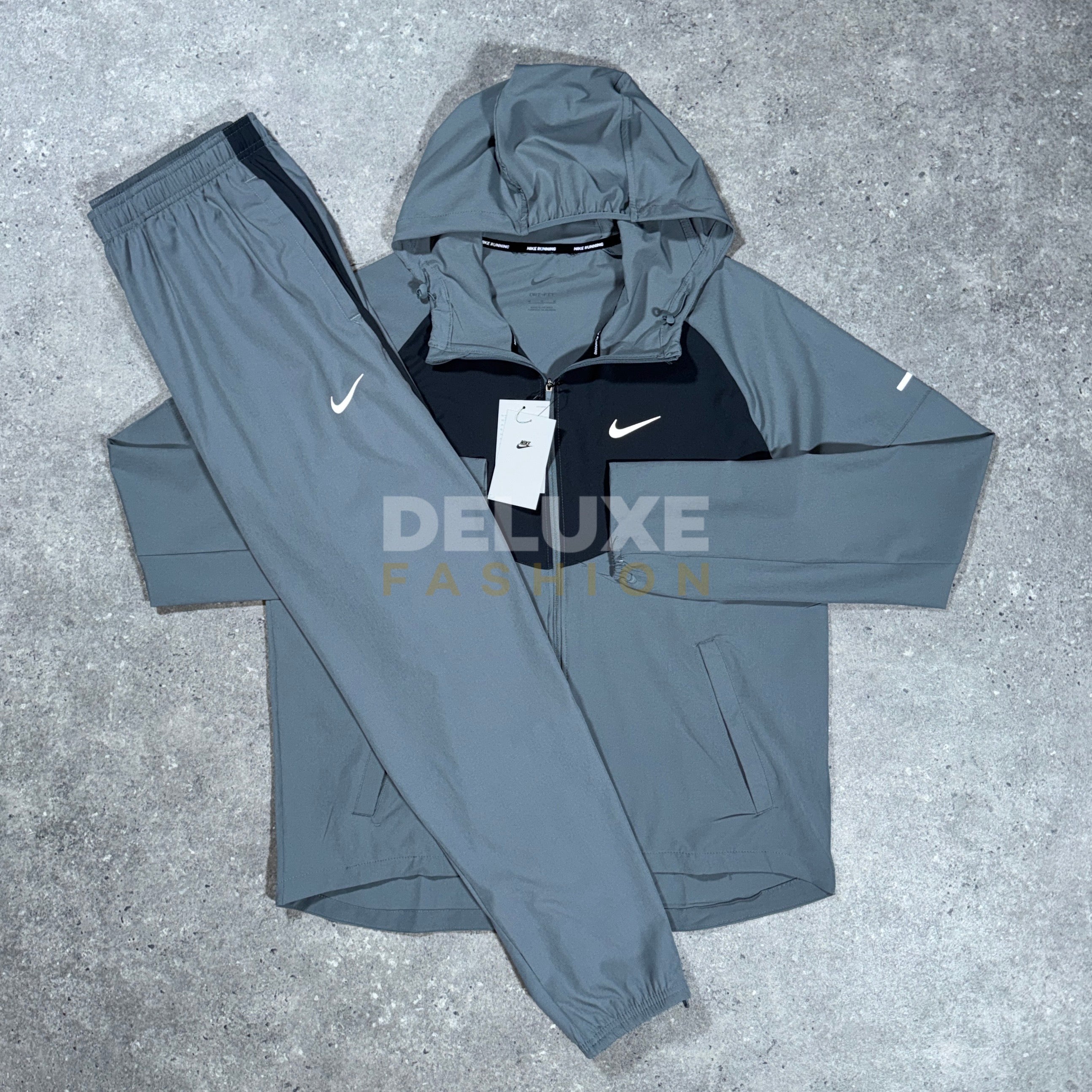 Nike miler tracksuit (grey)