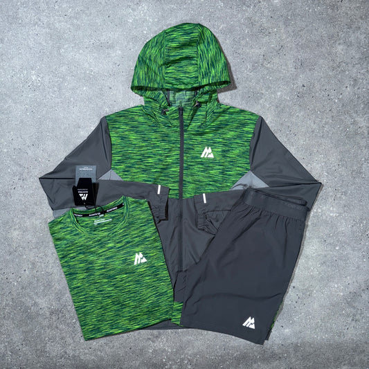 Montirex jacket tri set (grey/green)