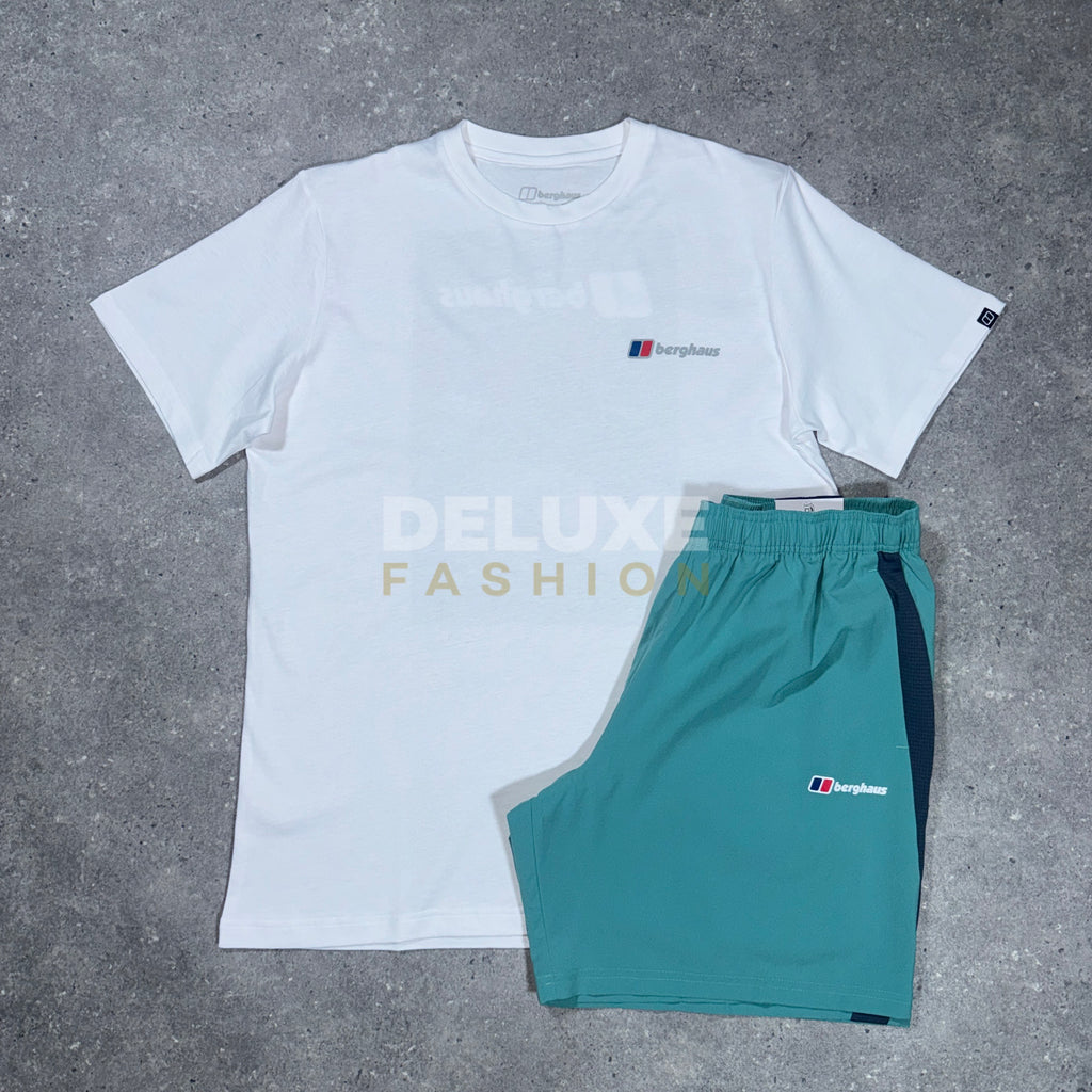 Berghaus peak cotton set (white/green)