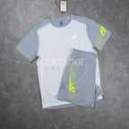 Asics icon tri set (white/volt)