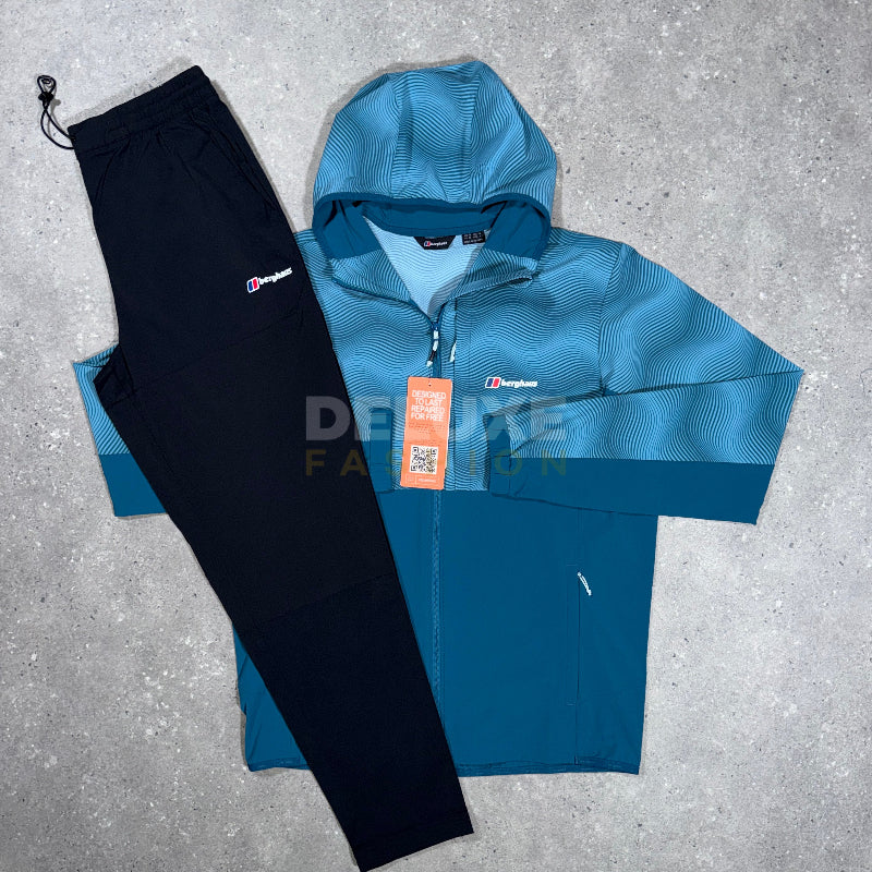 Berghaus Print Tech Tracksuit Set - Blue/Black