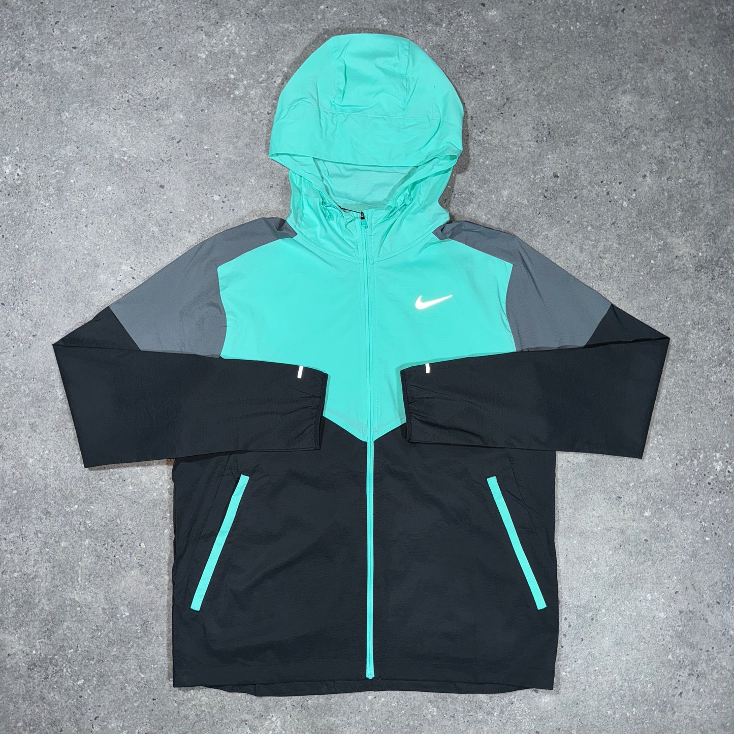 Nike windbreaker tri set (mint/grey)