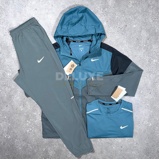 Nike UV Tracksuit Set – Grey/Blue