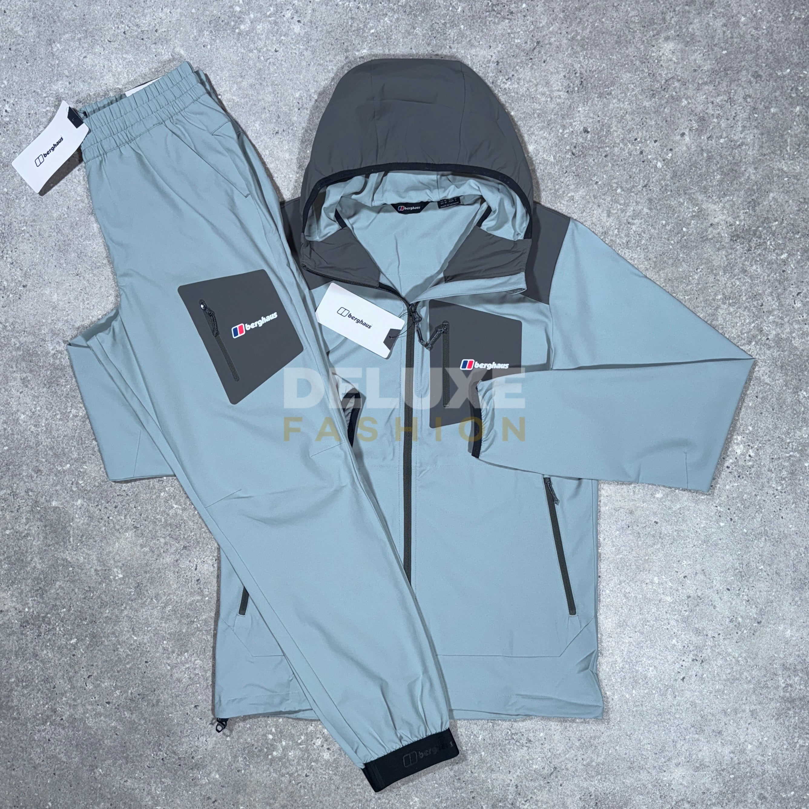 Berghaus plus woven tracksuit (grey)