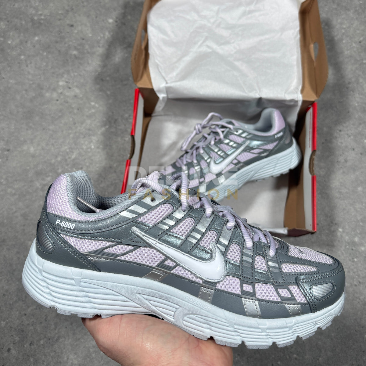 Nike P-6000 trainers in lilac, women's