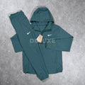 Nike repel tracksuit (green)