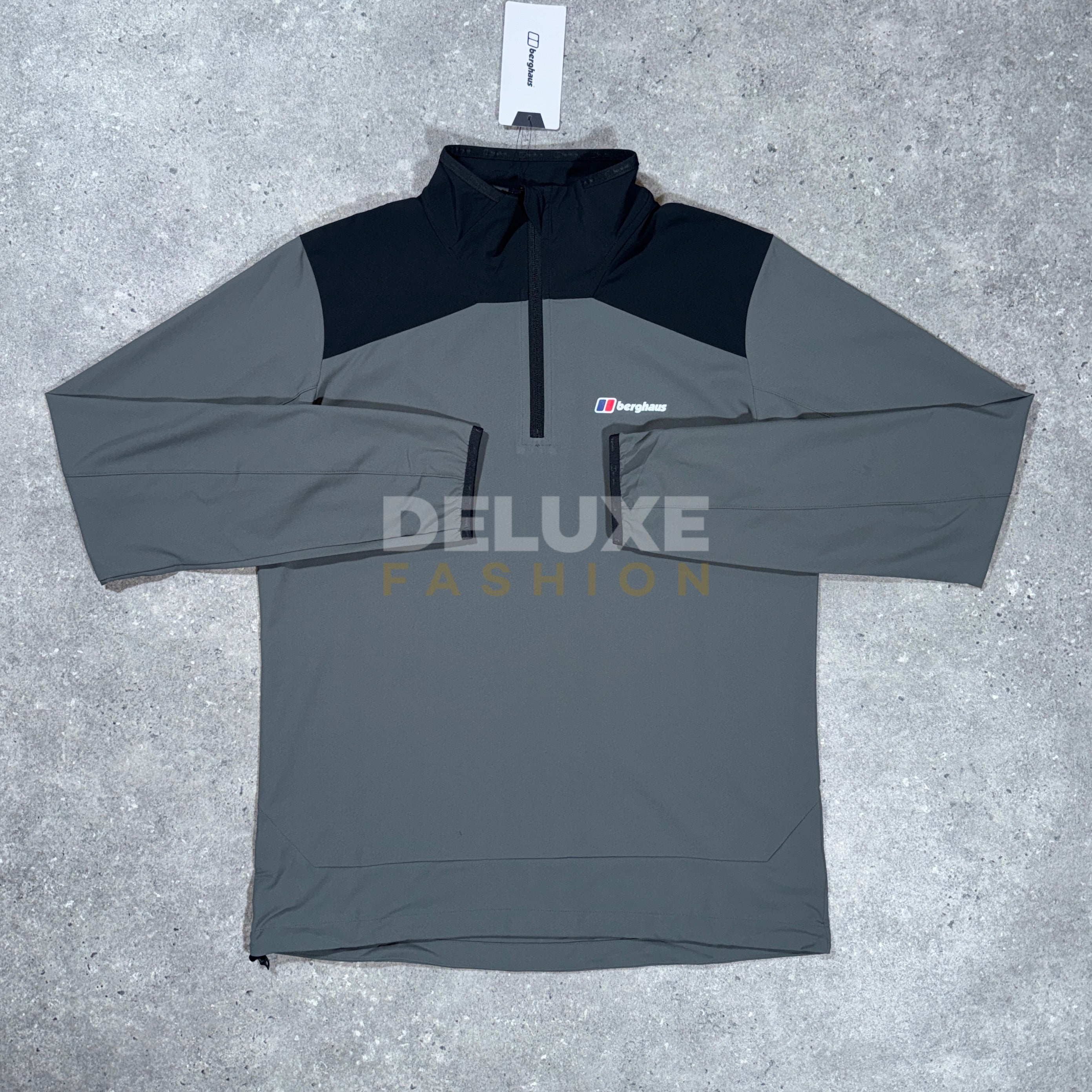 Berghaus territory 1/4 zip (dark grey)
