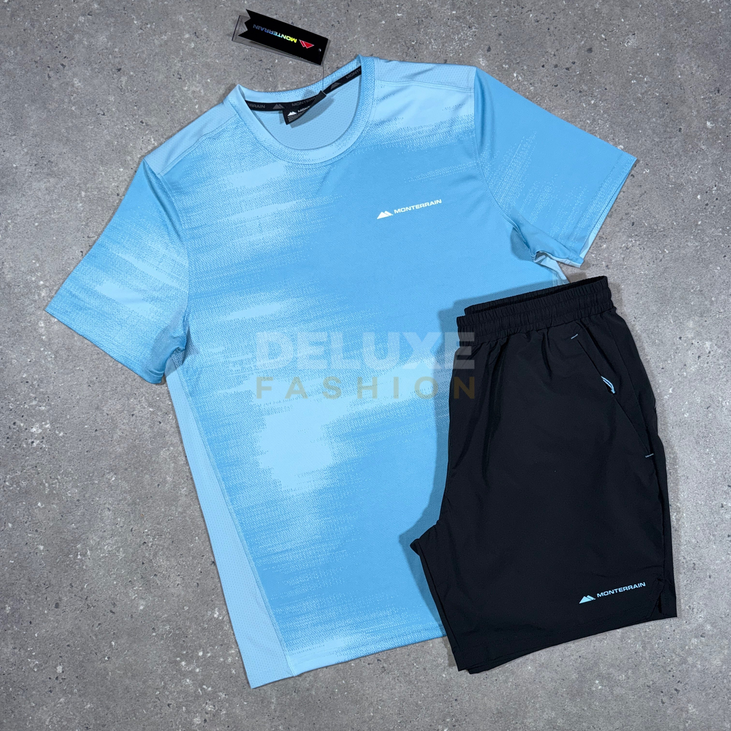 Monterrain jacq set (blue/black)