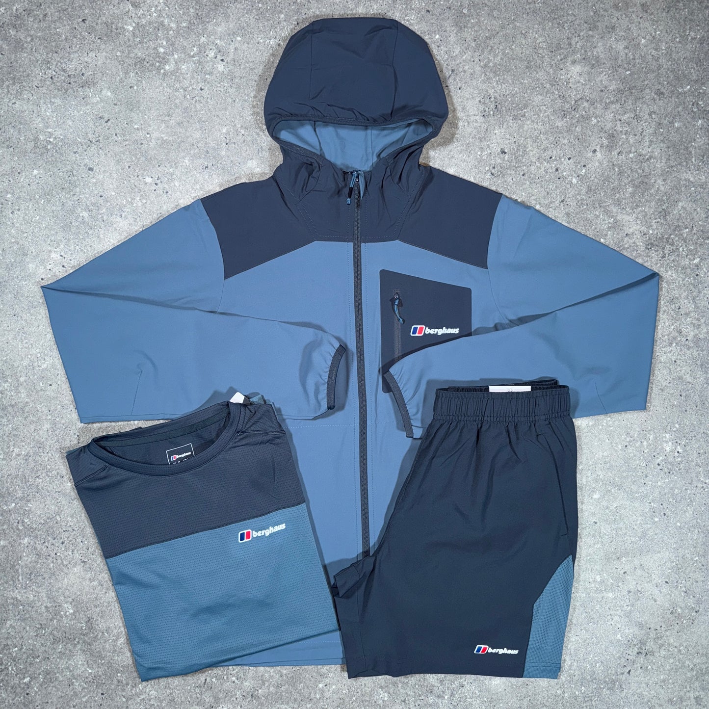 Berghaus tech tri set (navy)