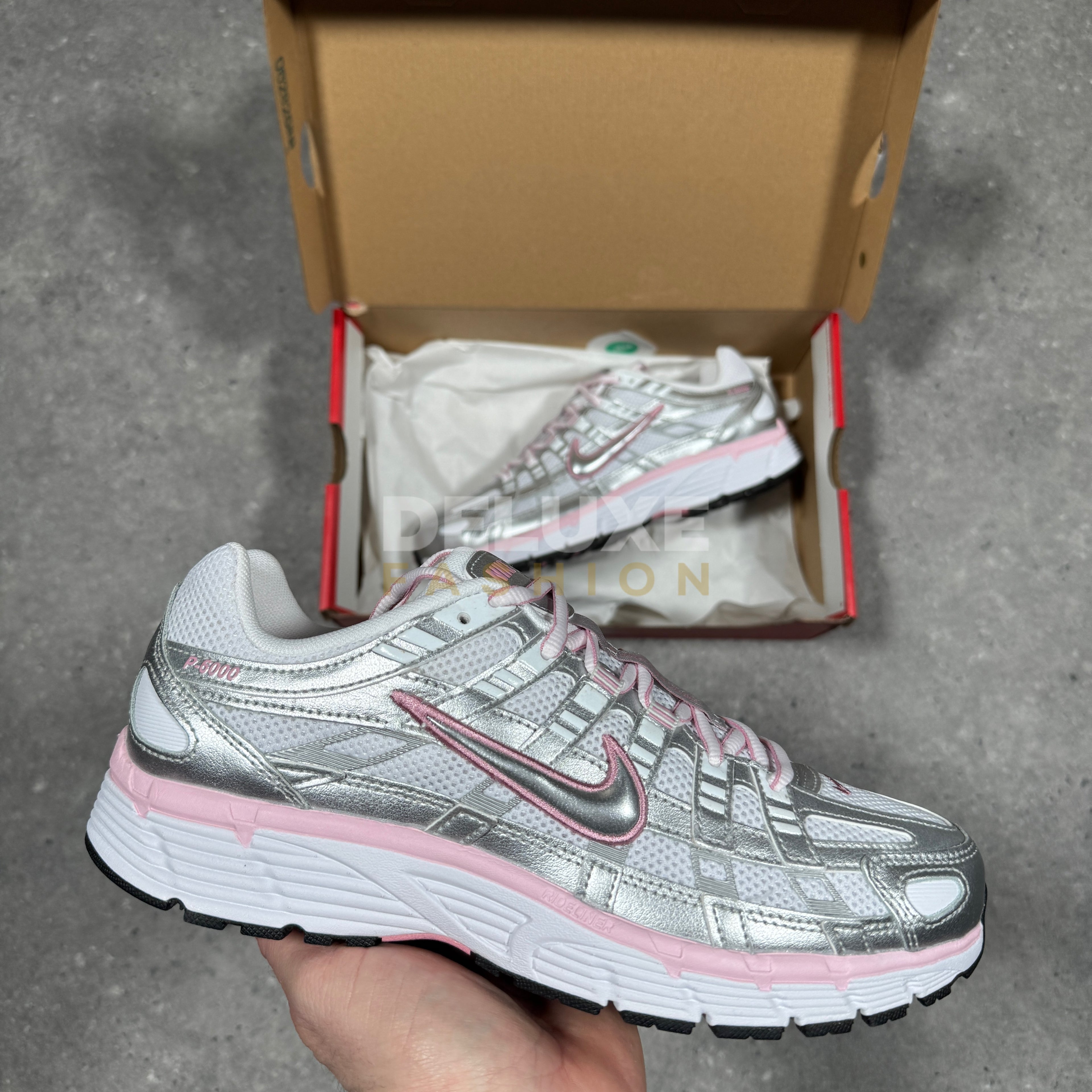 Nike p6000 (silver/pink)