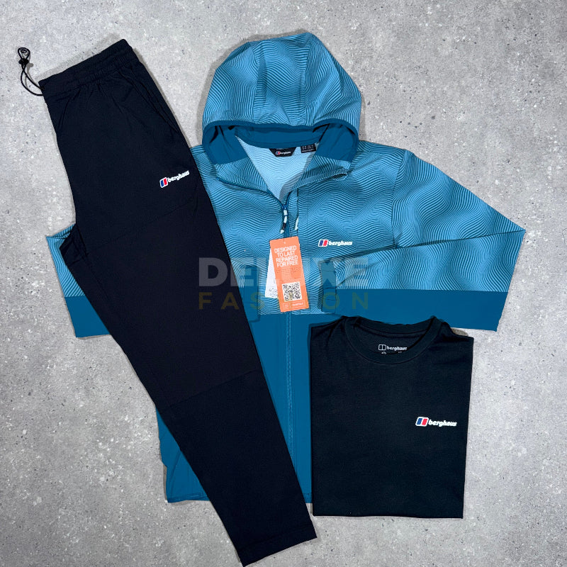 Berghaus Print Tech Tracksuit - Blue/Black