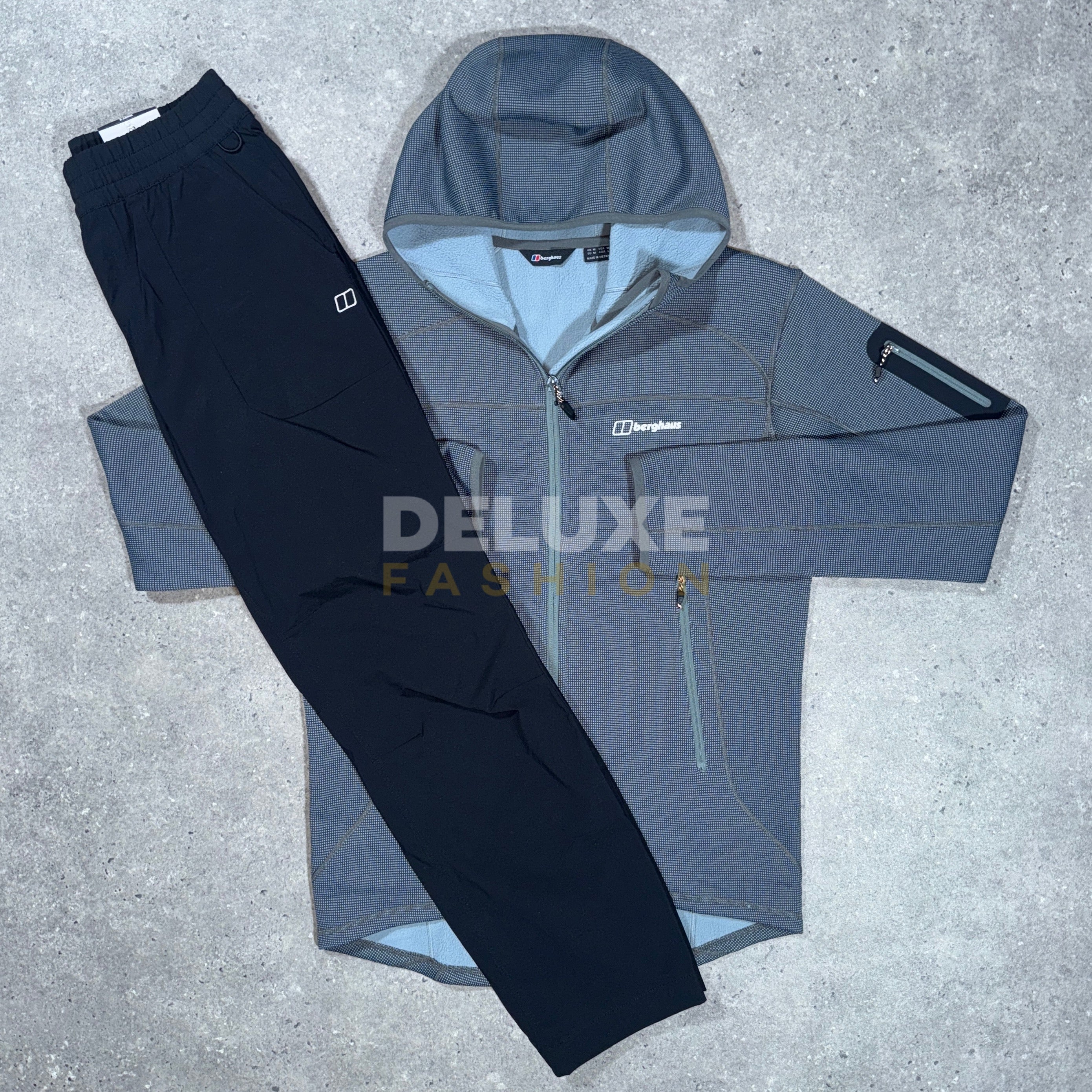 Berghaus pravitale 2.0 tracksuit (grey/black)