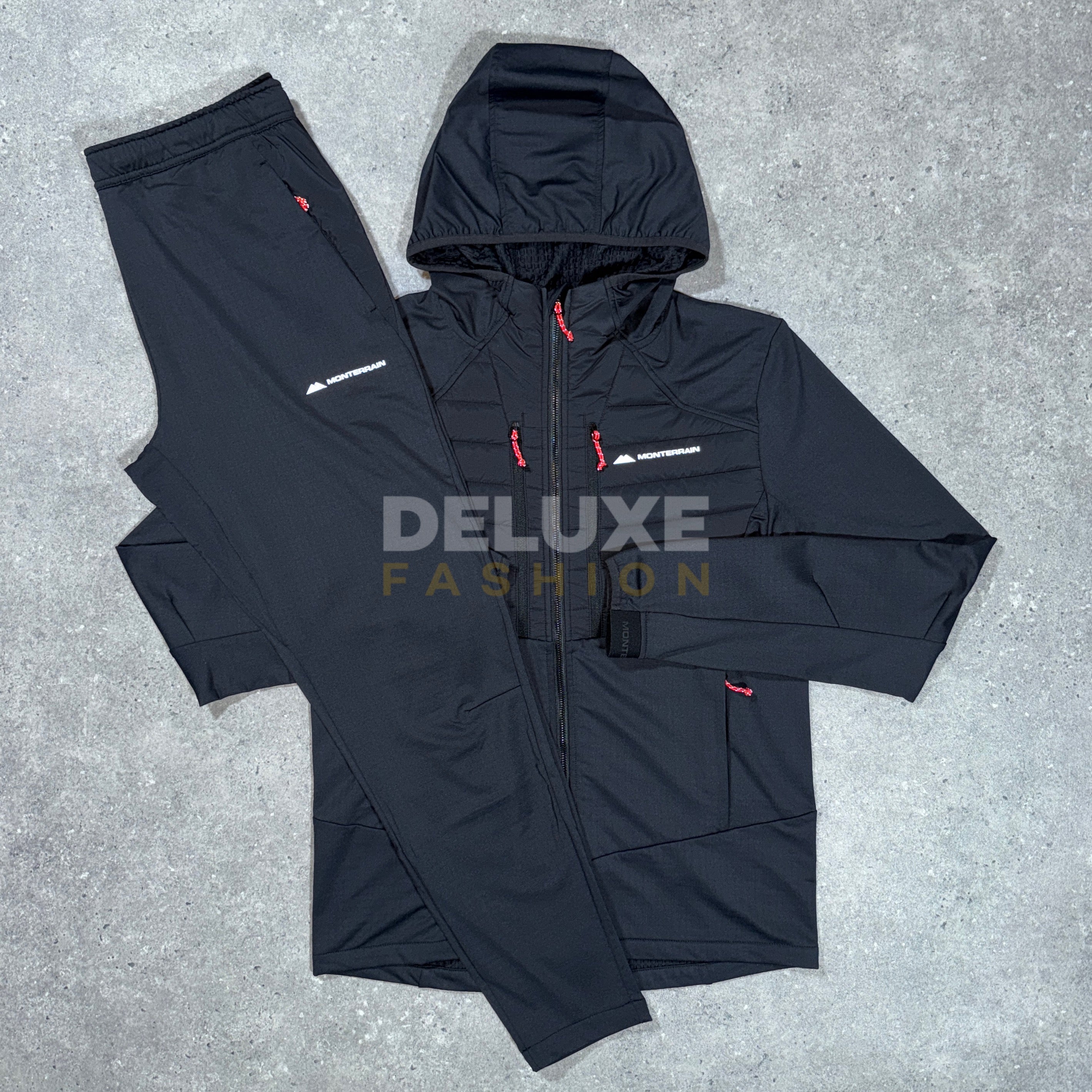 Monterrain winterised tracksuit (black)