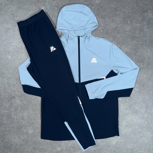 Montirex woven tracksuit (navy/mist)