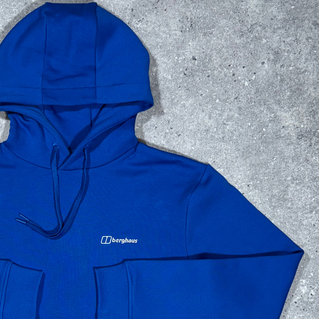 Berghaus small logo hoody (blue)