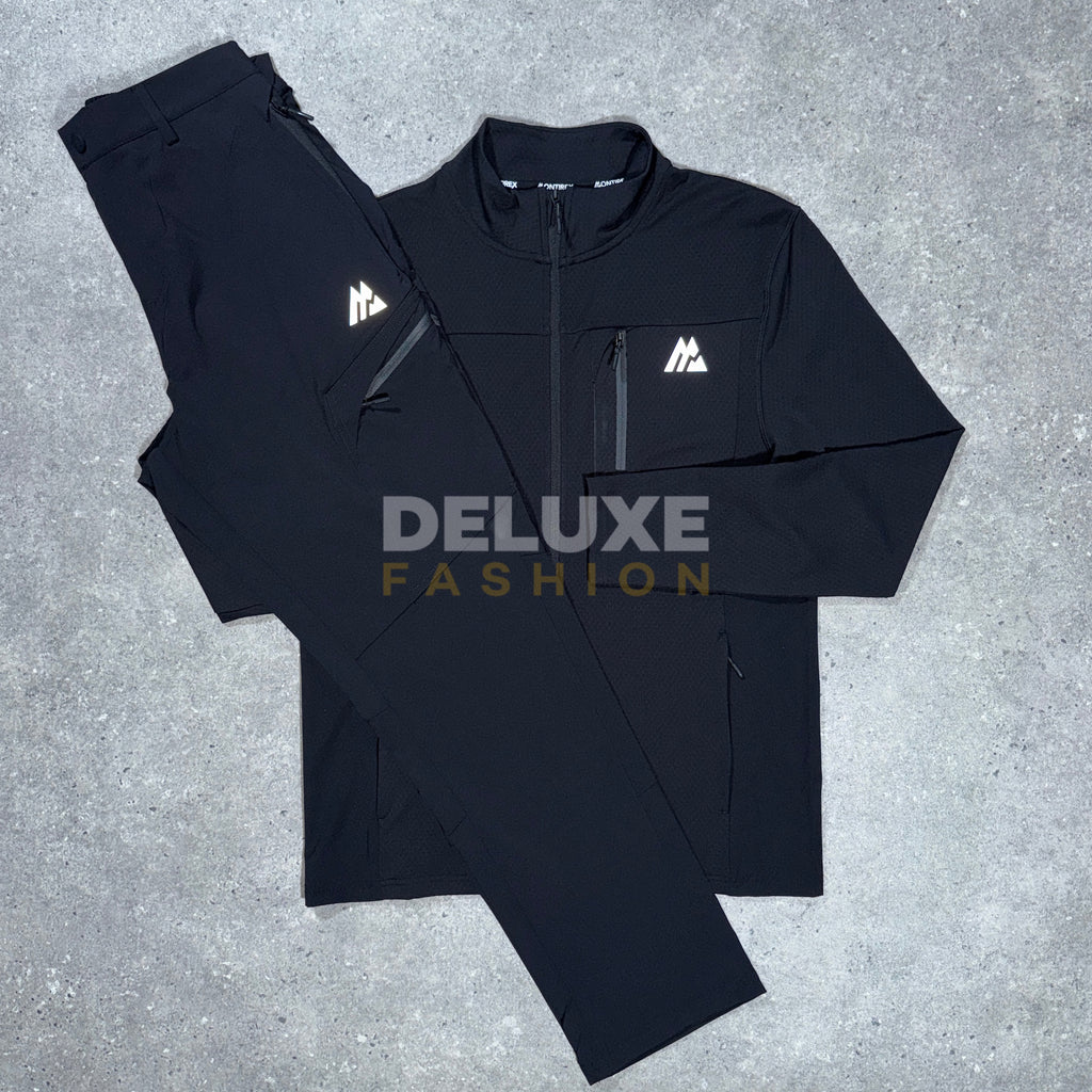 Montirex fleece tracksuit (black)