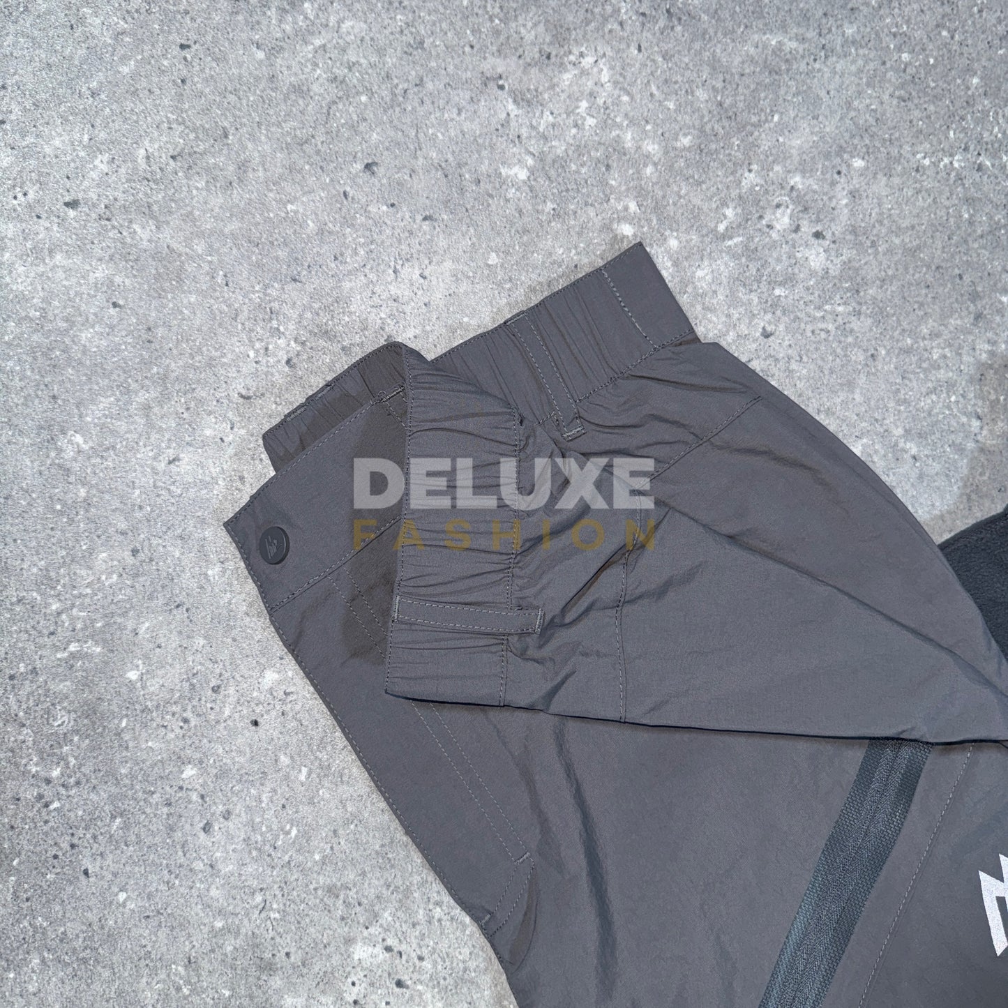 Montirex 1/4 zip fleece tracksuit (black/grey)
