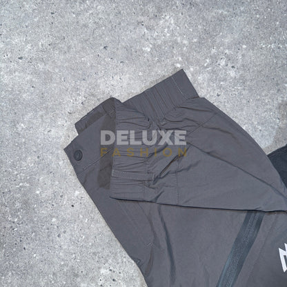 Montirex 1/4 zip fleece tracksuit (black/grey)