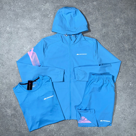 Monterrain distance tri set (blue/pink)