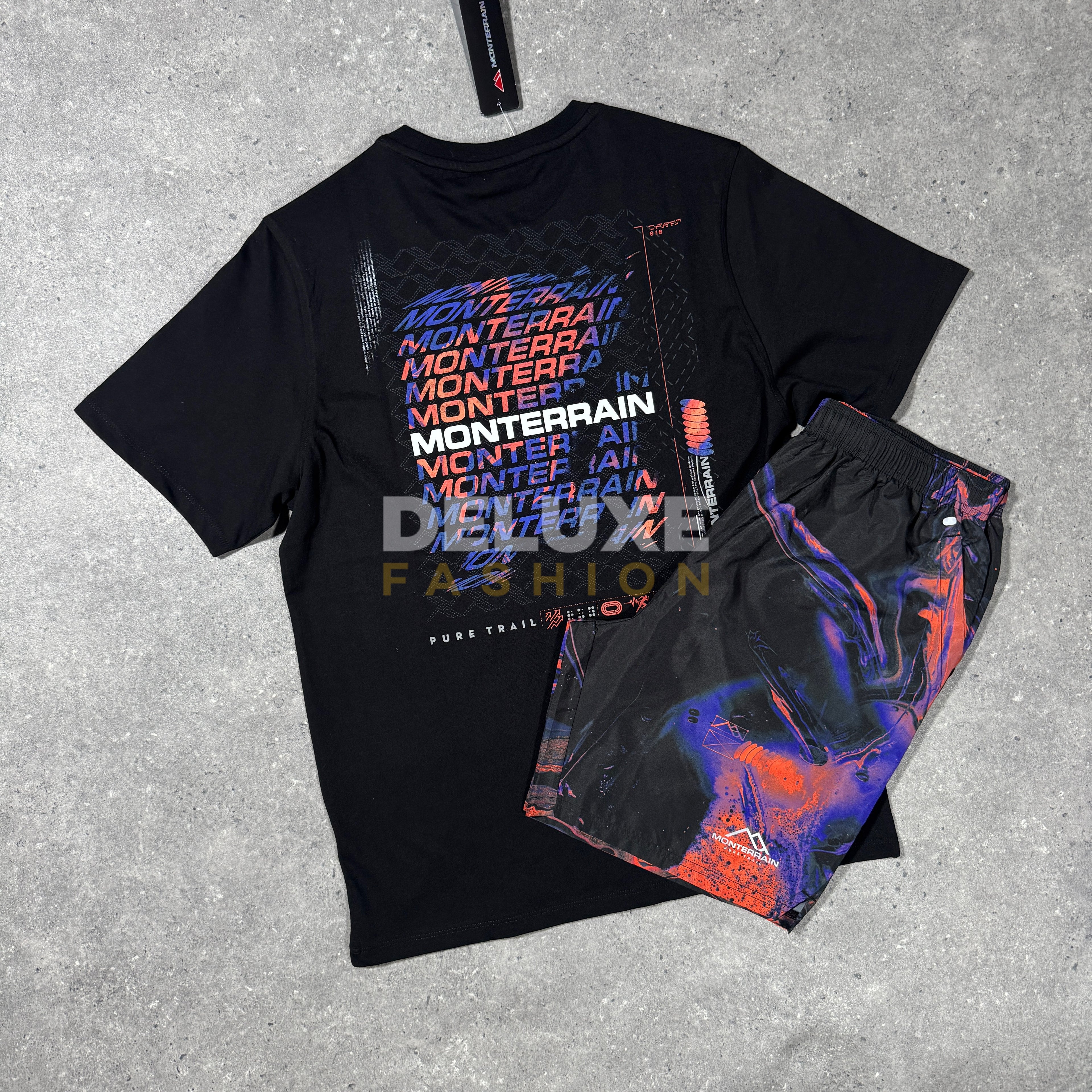 Monterrain galaxy set (black/purple)