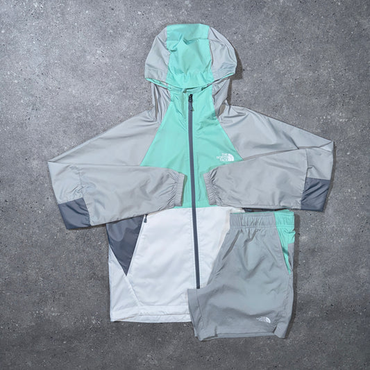 The north face 24/7 jacket set (mint)