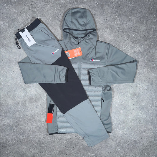 Berghaus padded fade tracksuit (grey)