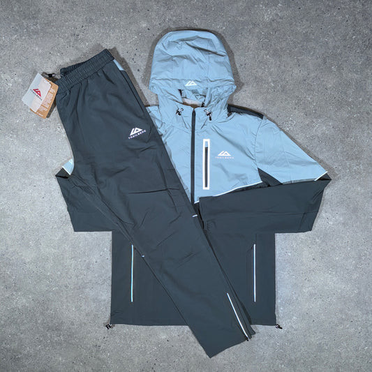 Trailberg taper tracksuit (blue/grey)